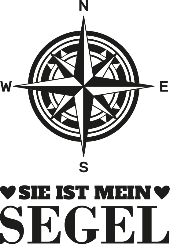 Pärchen T Shirts er ist mein anker, sie ist mein sagte - TenStickers