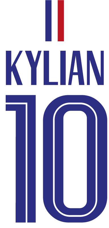 Lacivert futbol kulübü desenli tişörtler - TenStickers