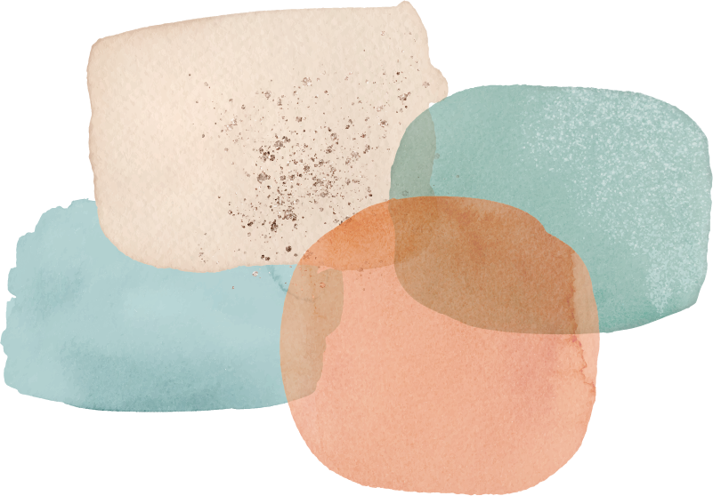 Toprak renkleri minimalist tasarım özel tişört - TenStickers