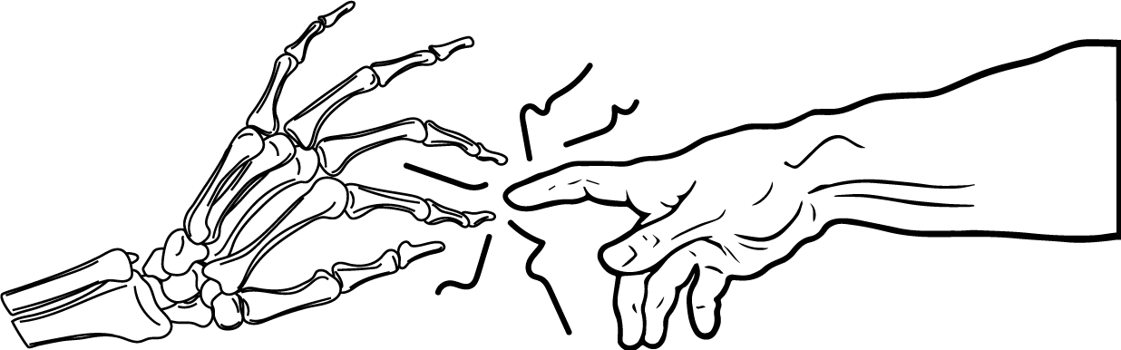 Creation of Death Hand custom t-shirt - TenStickers