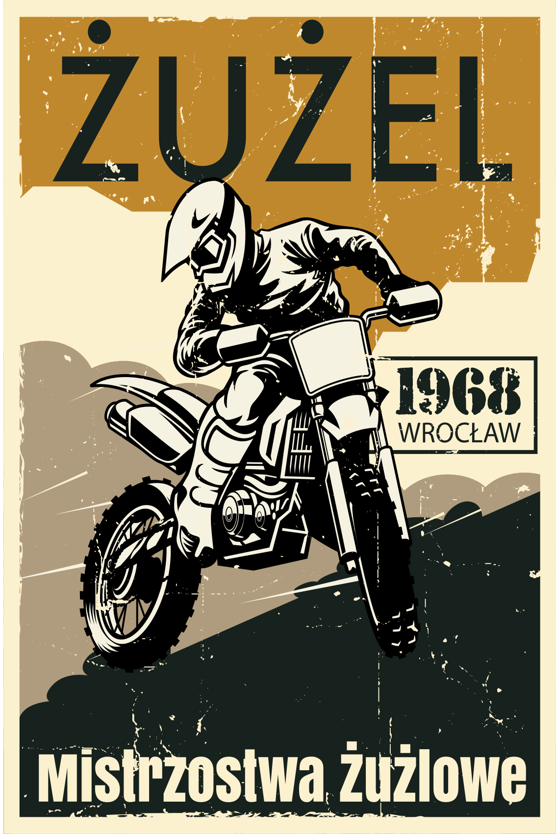 Koszulka Rocznik żużlowy - TenStickers