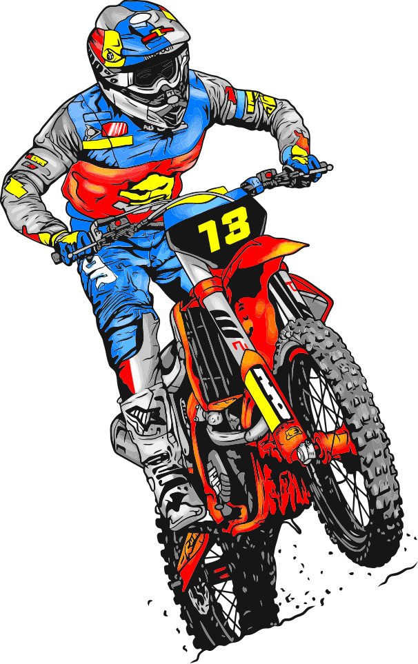 Koszulka żużlowiec - TenStickers