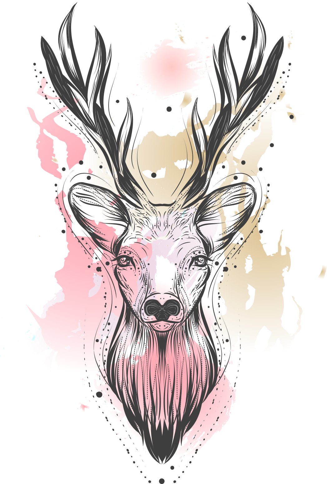 Koszulka Sarna - TenStickers