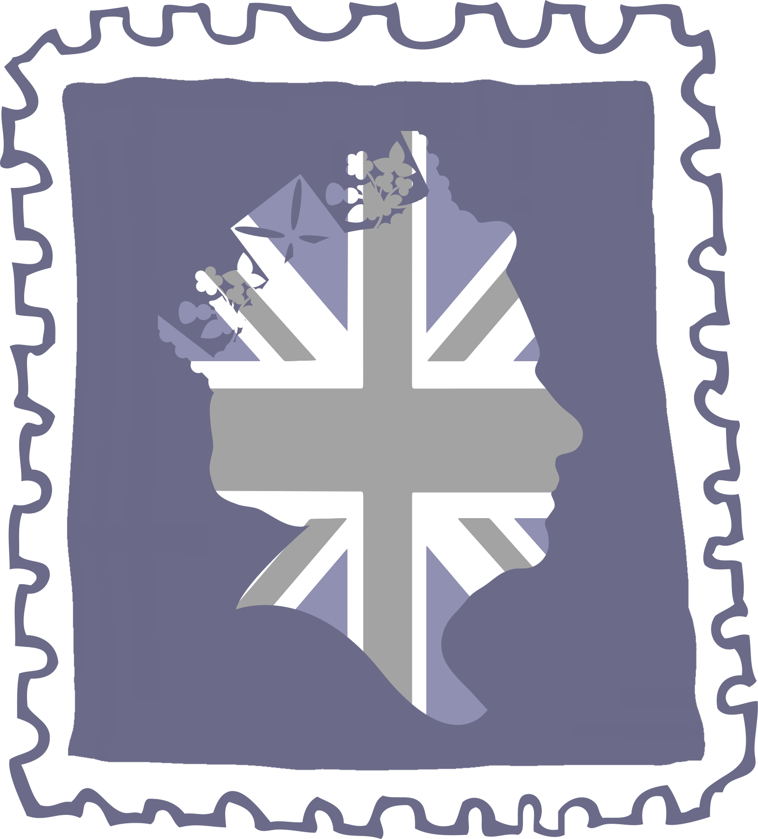 UK Stamp queens Jubilee  custom t-shirt - TenStickers