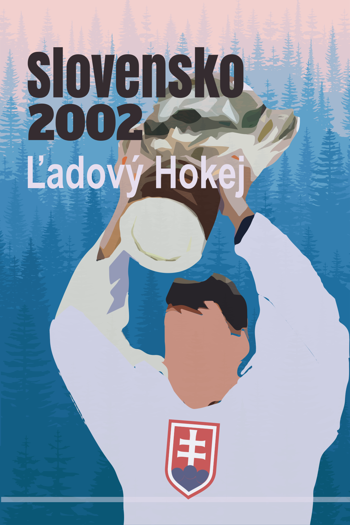 Hokejové tričko majstri sveta 2002 - Tenstickers