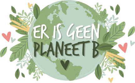 Er is geen planeet B T-shirt - TenStickers