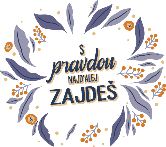 Tričko S pravdou najďalej zájdeš - Tenstickers