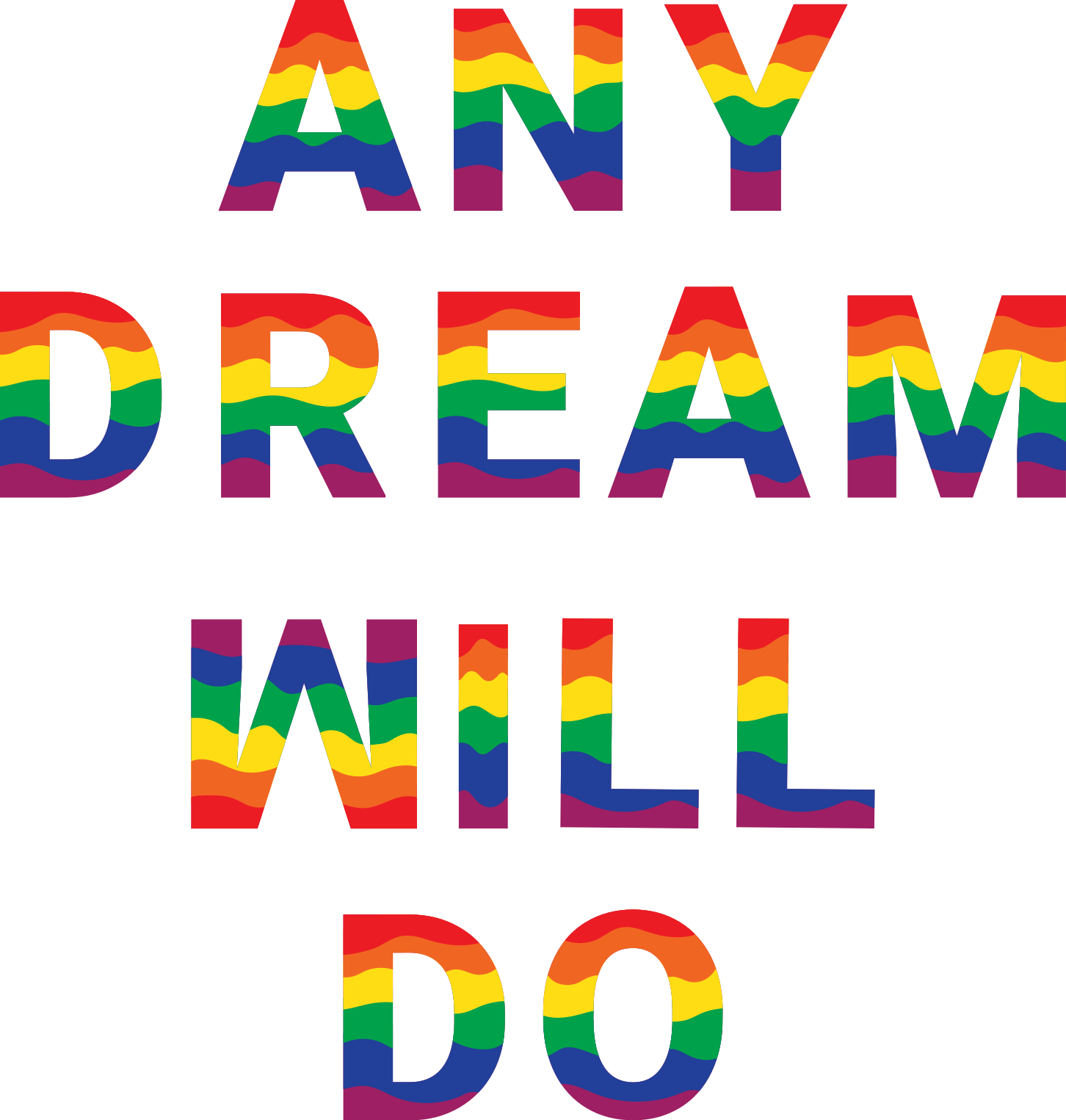 Technicolor coat custom t-shirt - TenStickers