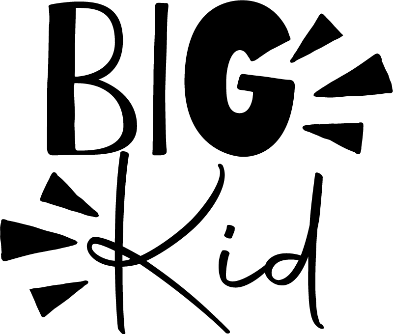 Big kid father and son shirt - TenStickers