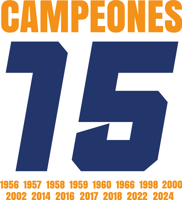 Camiseta campeones 15 copas - TenVinilo