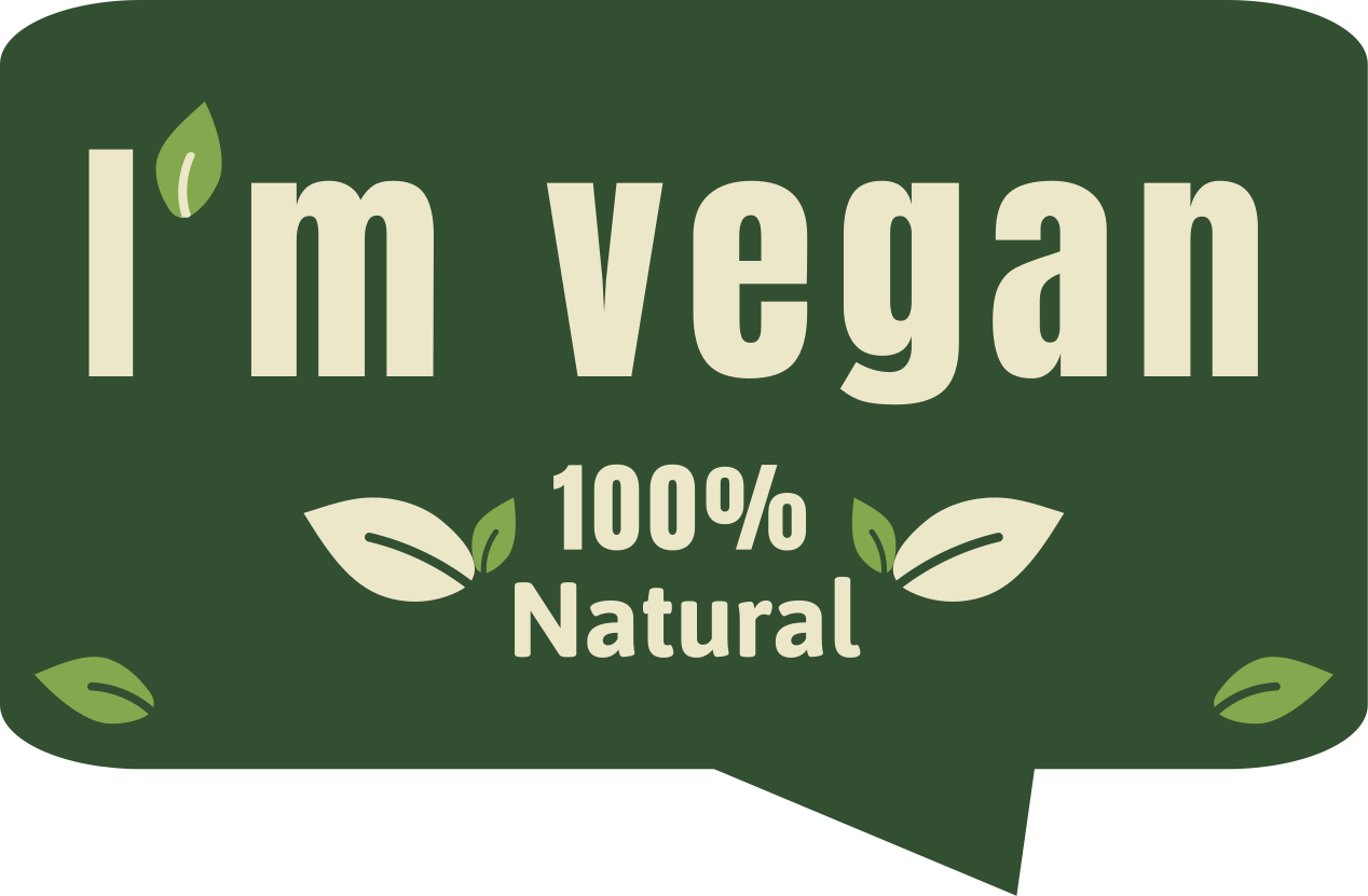 I'm vegan custom t-shirt design - TenStickers