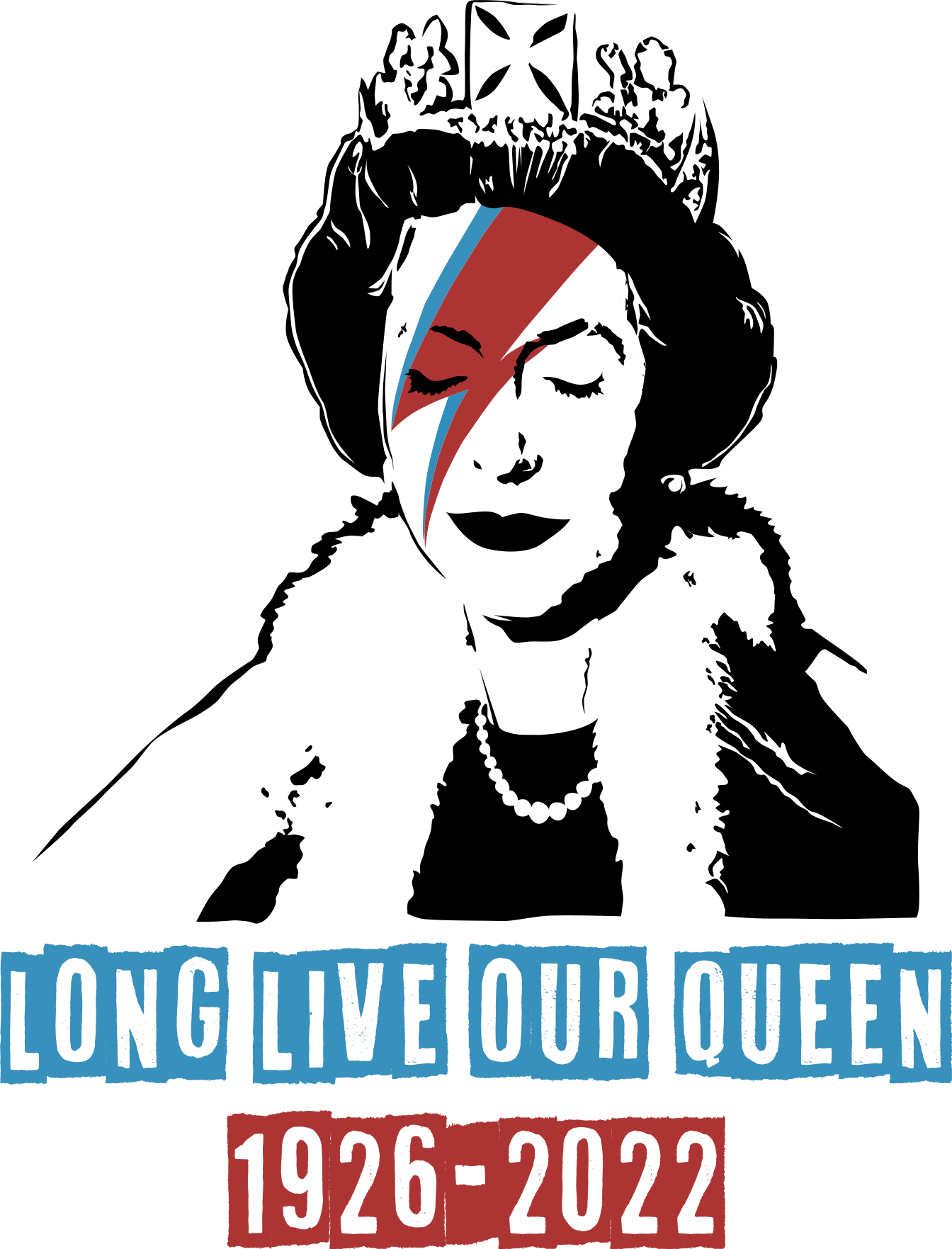 Long Live Our Queen t-shirt - TenStickers