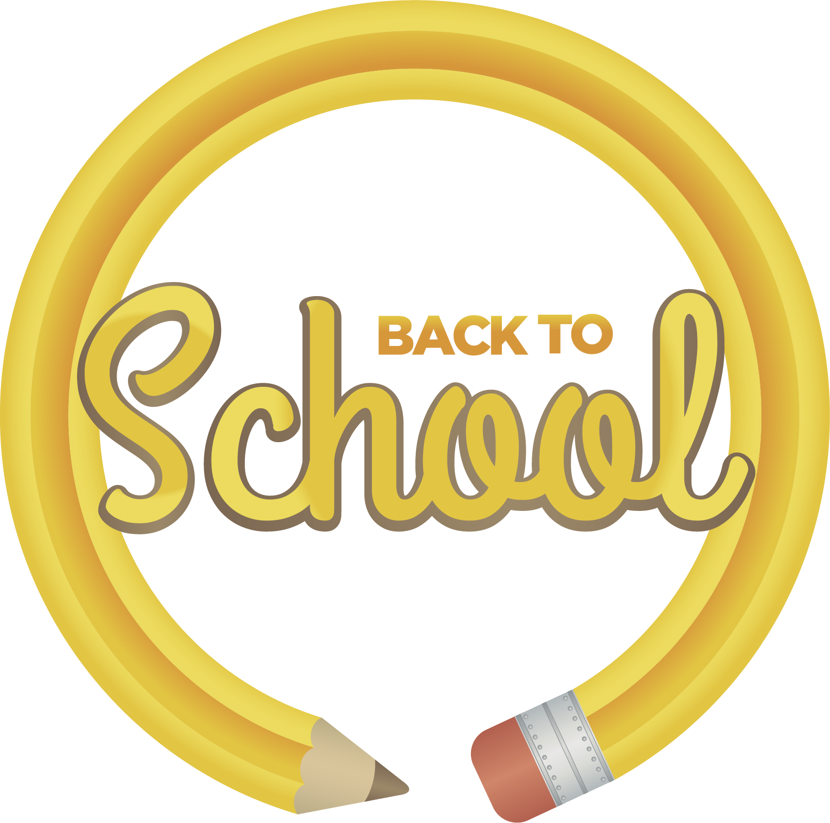 Back to school kinderen t-shirt - TenStickers