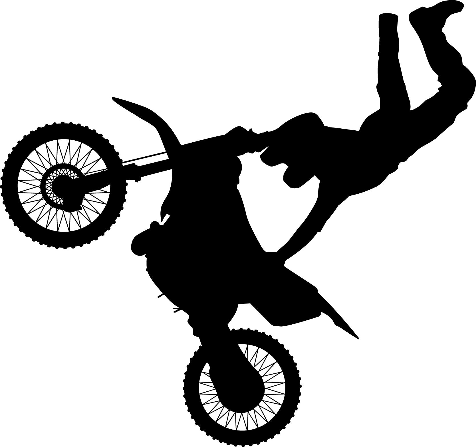 motor rijder freestyle shirt - TenStickers