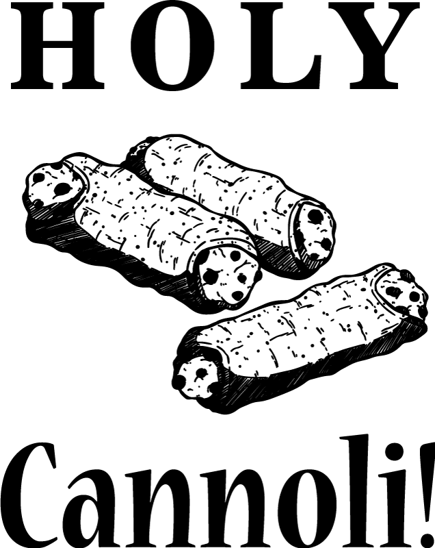 Maglietta e felpa con stampa cannolo - TenStickers