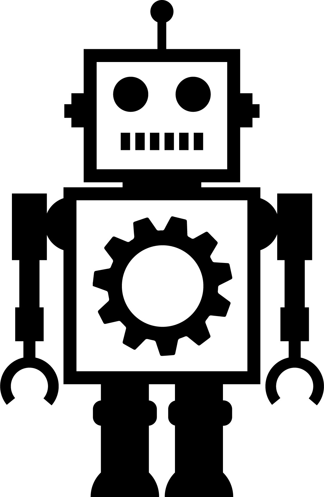 Camiseta infantil robot mecánico - TenVinilo