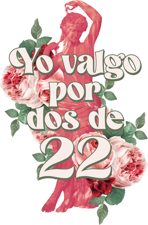 Camiseta yo valgo por dos de 22 - TenVinilo