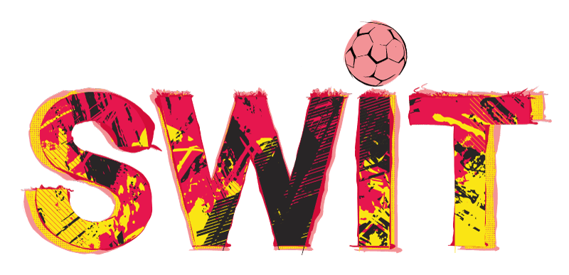 Camiseta SWIT Logo mini blanca - TenVinilo