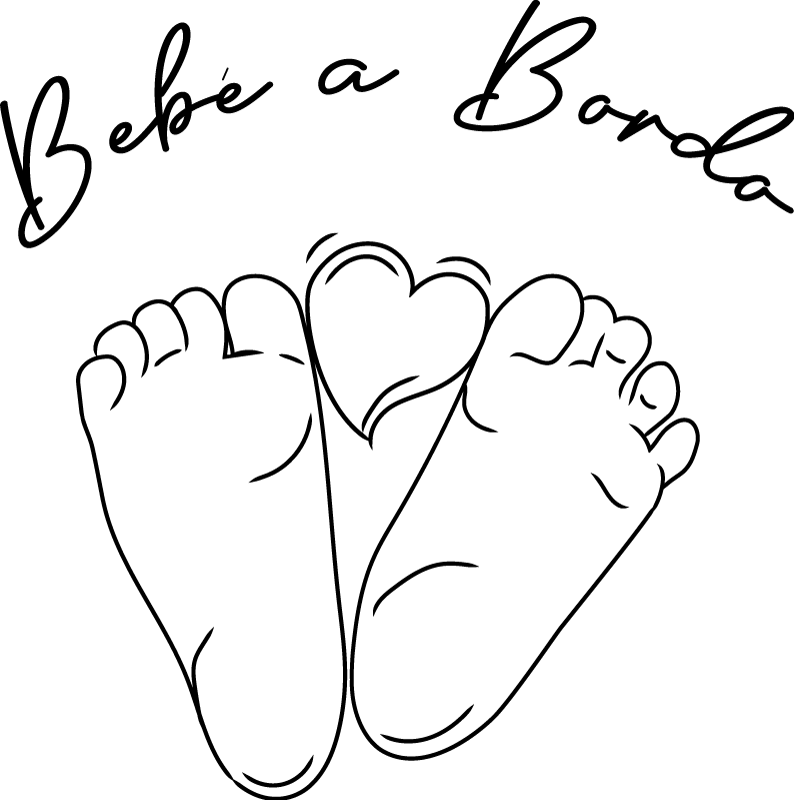 camiseta embarazada bebé a bordo - TenVinilo