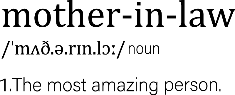 Mother in Law Definition custom t-shirt - TenStickers