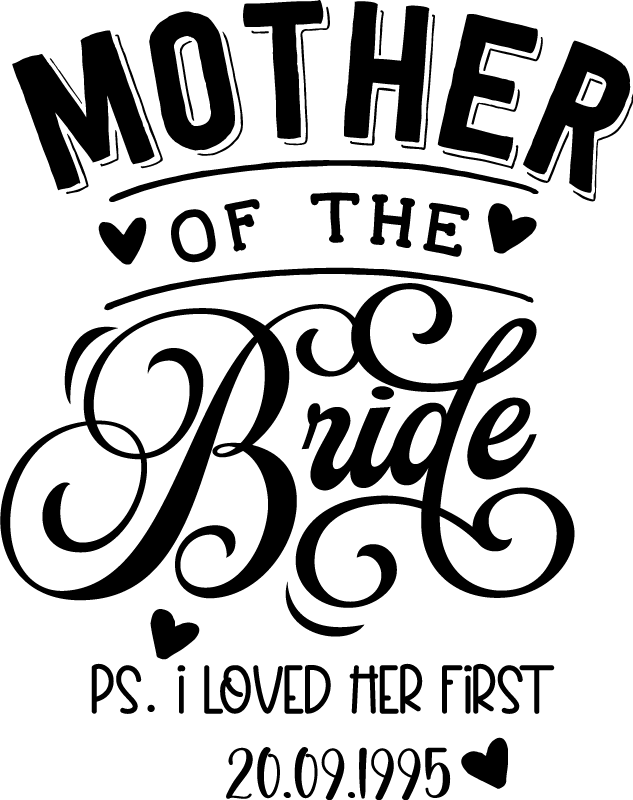 Love First T-shirts with name - TenStickers