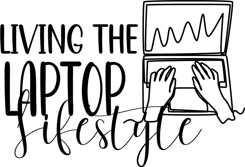 Laptop Life  t-shirt print - TenStickers