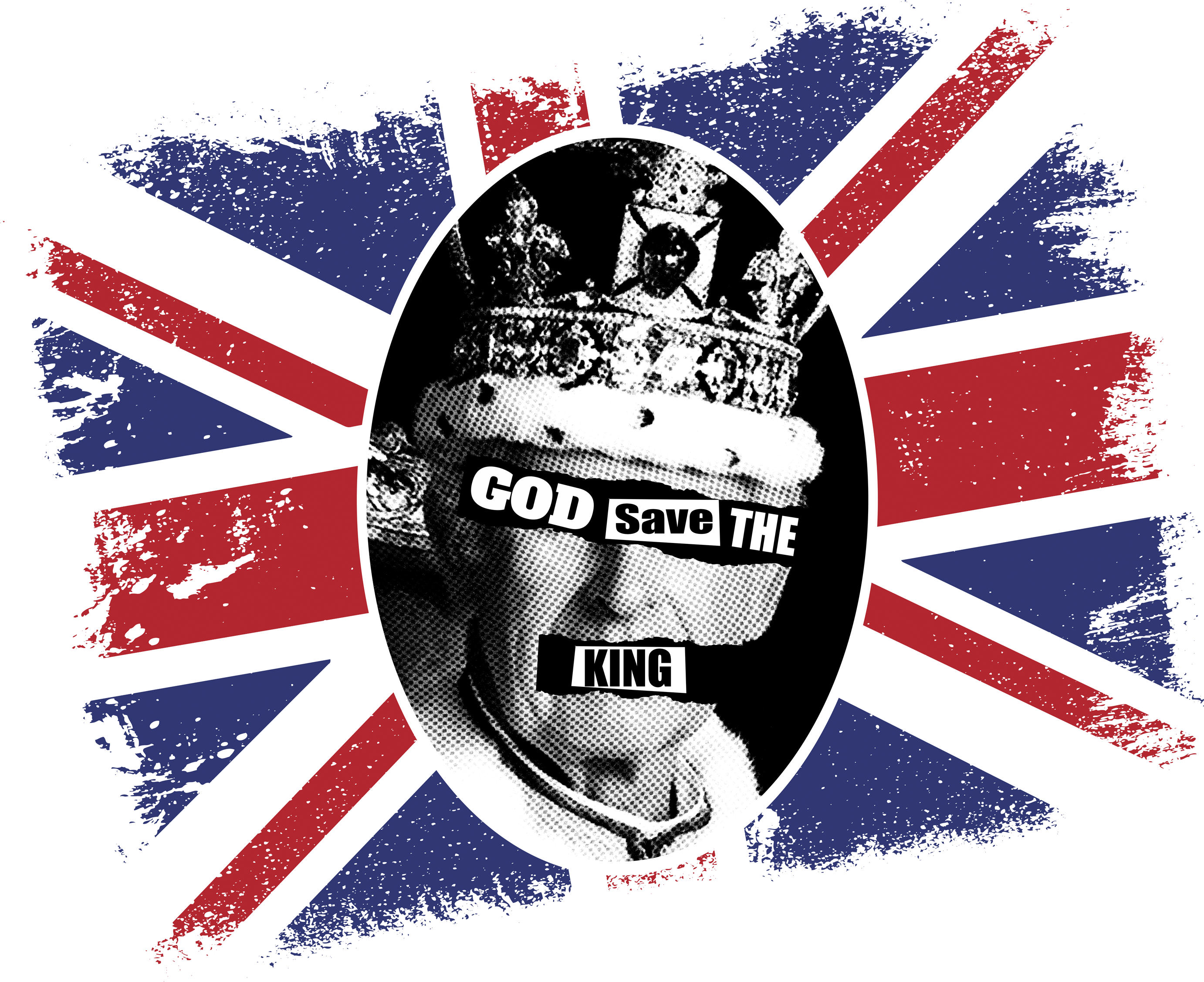 God save the king custom t-shirt - TenStickers