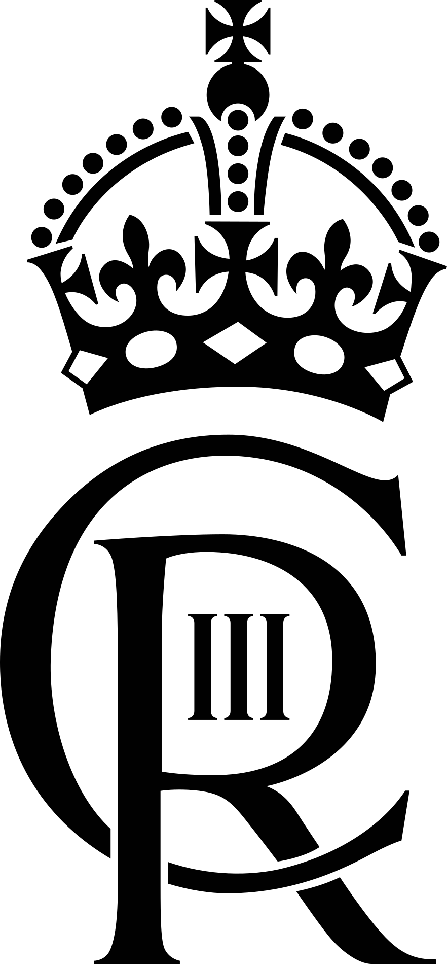 Charles III monogram custom t-shirt - TenStickers