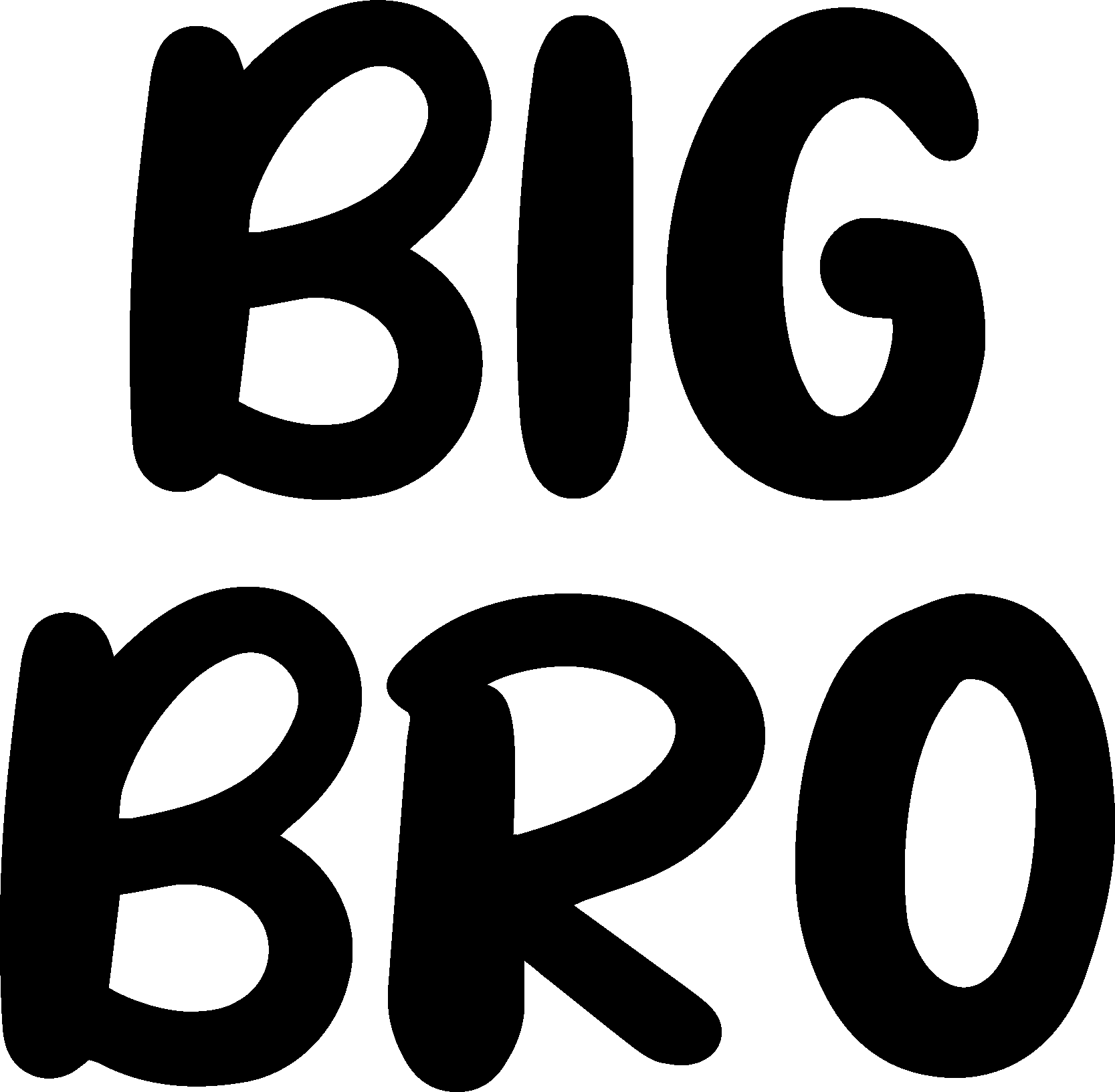 Velký a lil bratr Tričko pro děti - TenStickers