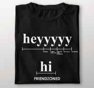 Hey Hi funny text t-shirt - TenStickers Hey Hi funny text t-shirt - TenStickers