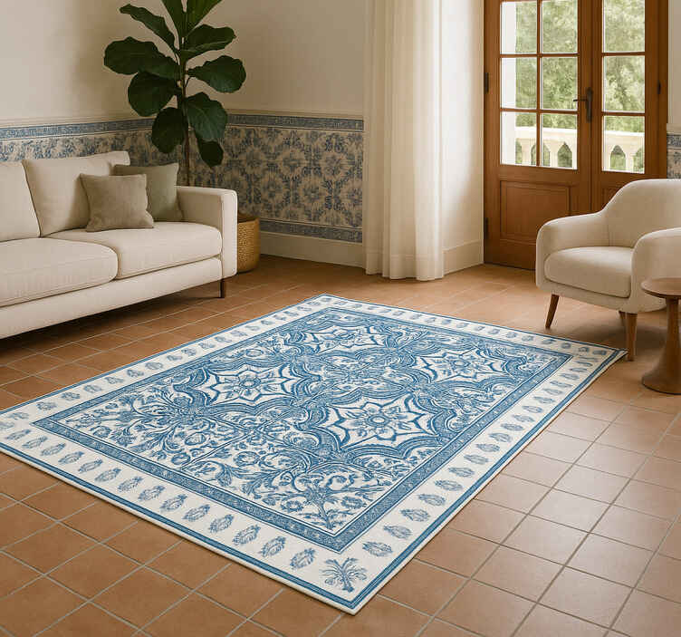 Alfombra vinílica salón majorica portuguesa - TenVinilo