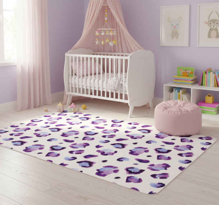 Tappeto vinile animali design femminile - TenStickers