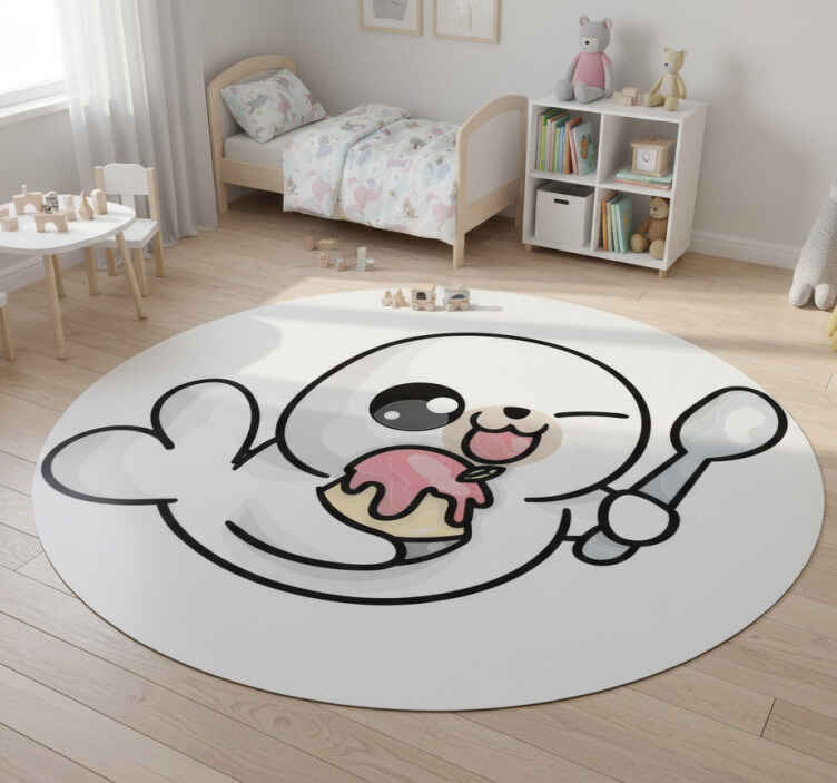 Tappeto vinile animali fochetta baby - TenStickers
