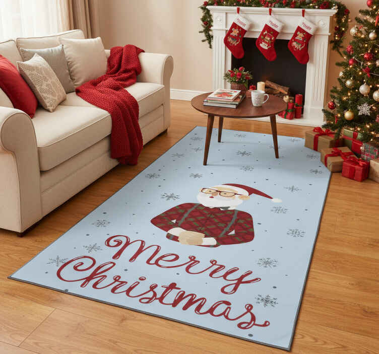 クリスマスの壁画おしゃれなヒップスターのクリスマス - TENSTICKERS