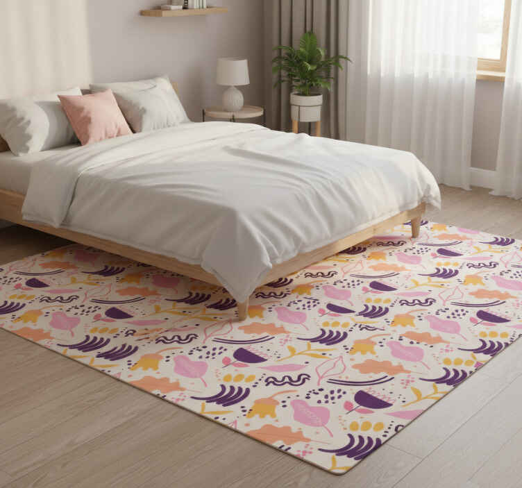 Vinil podovi cvijeće i biljke živopisna cvjetna inspiracija - TenStickers
