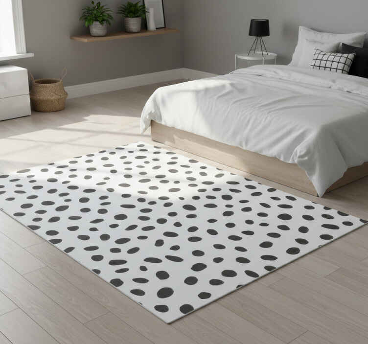 Animal print rug classic dalmatians design - TenStickers