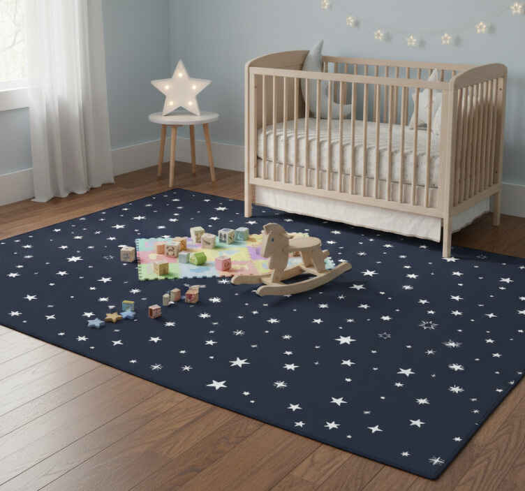 Tapete vinílico estrelas céu noturno - TenStickers