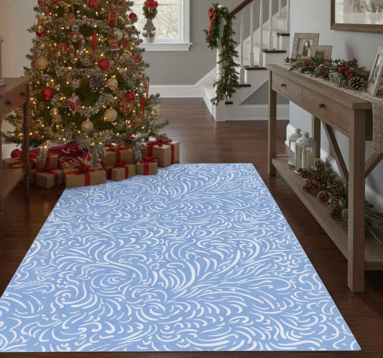 Noel pvc halı frozen deseni - TenStickers