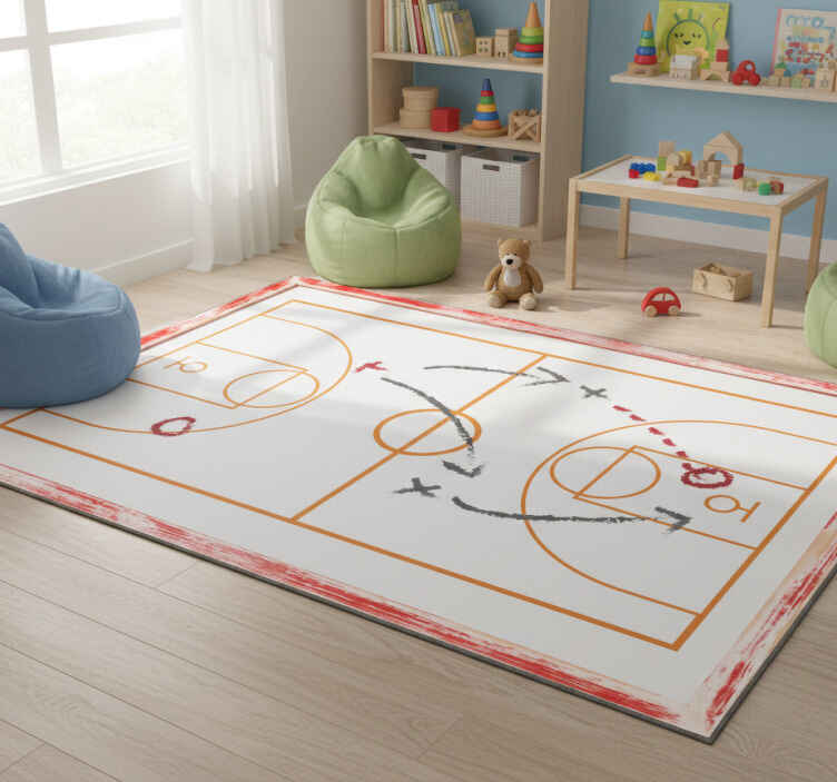 Gaming vinyl rug board game sports trainer - TenStickers