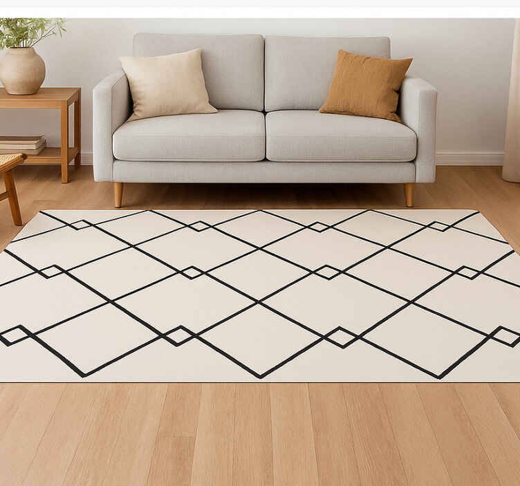 Alfombras de vinilo con diseño floral - TenVinilo