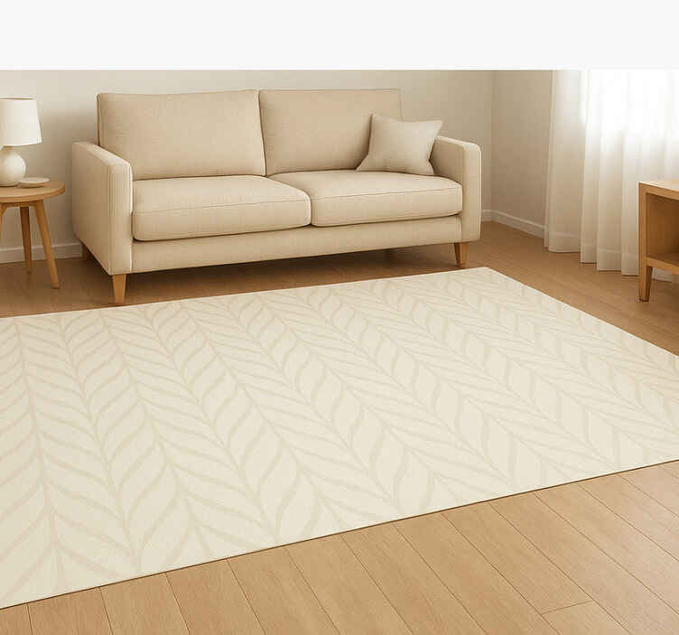 Alfombra pvc patrón geométrico moderno - TenVinilo