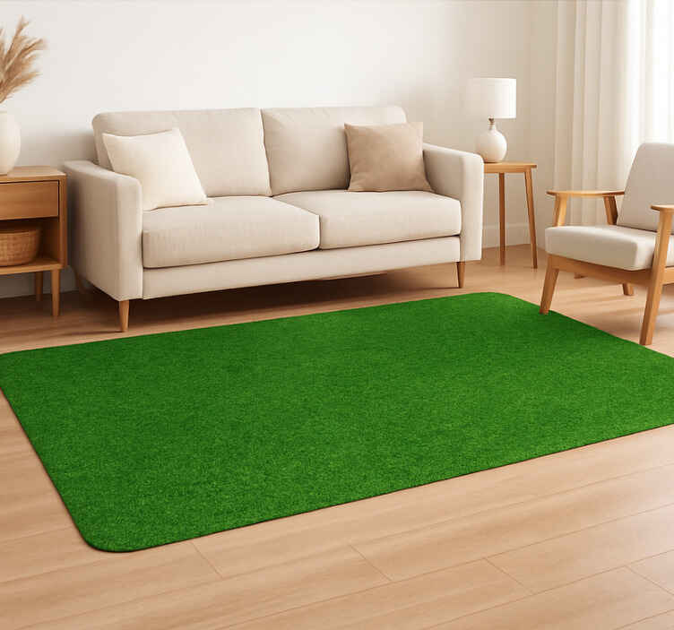 Alfombra exterior pvc efecto césped artificial - TenVinilo
