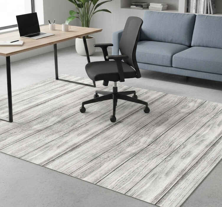 Tapis vinyle bureau matin nuageux - TenStickers