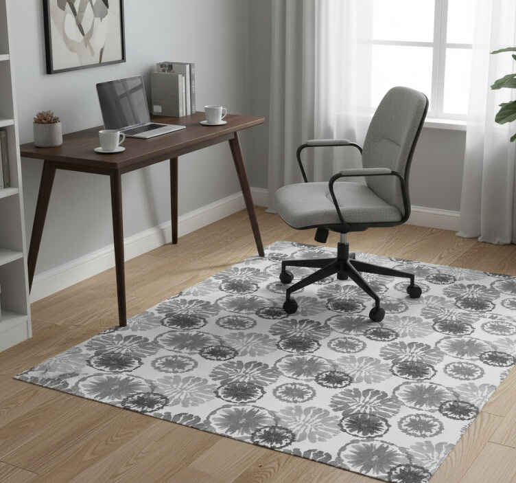 Vinil podovi studija siva oslikana iluzija - TenStickers