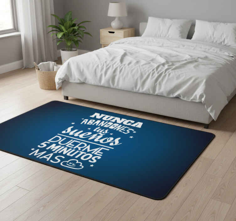 Tapis vinyle chambre pour un sommeil amusant - TenStickers