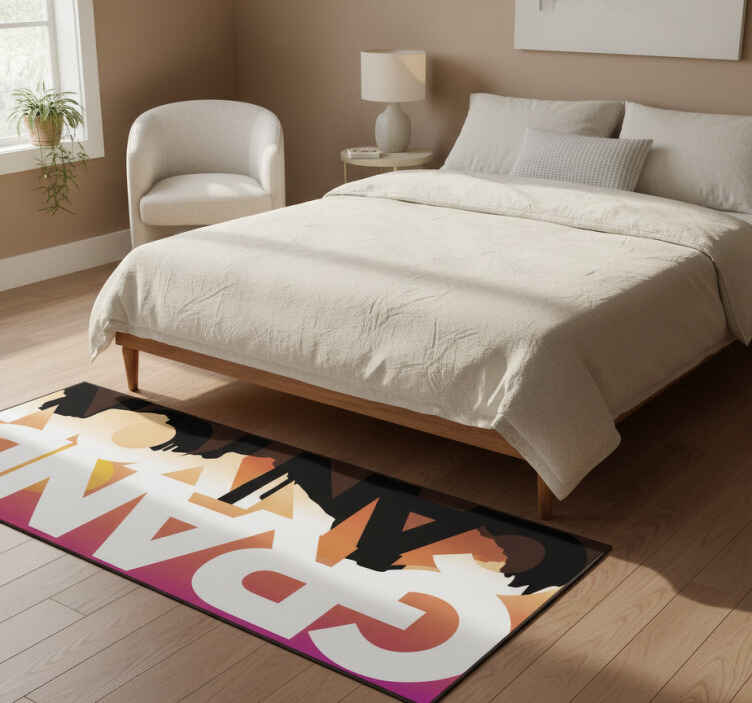 Tapis vinyle chambre grand canyon - TenStickers