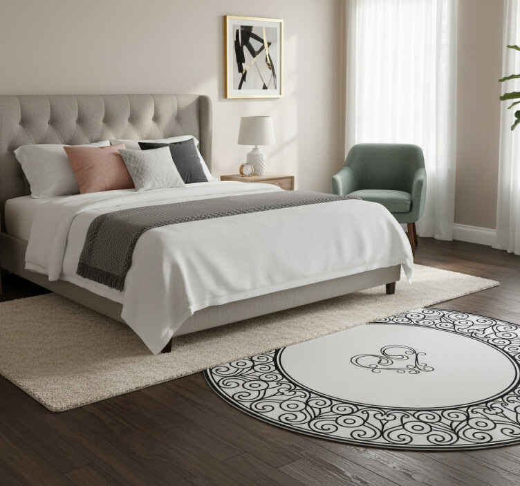 Tapis vinyle chambre amour véritable - TenStickers