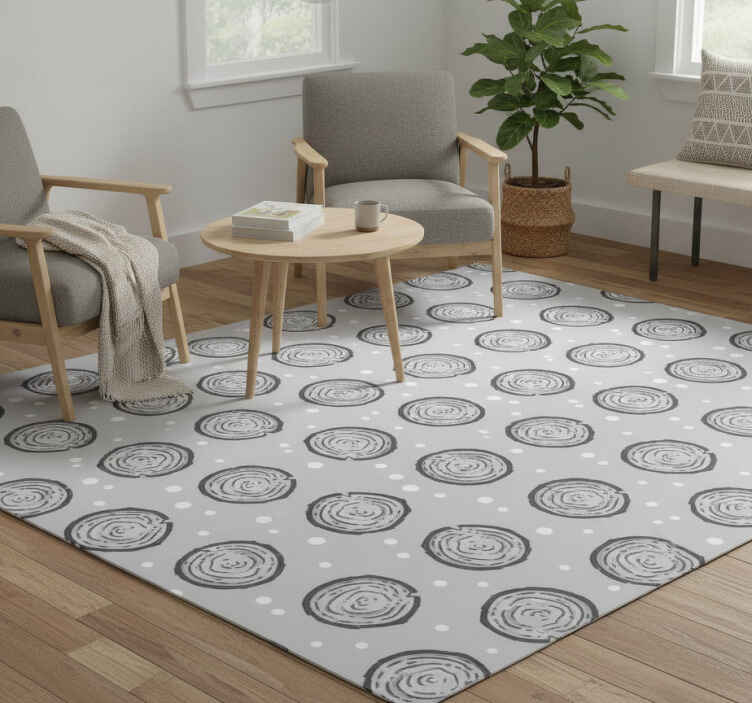 Vinylmatta scandinaviska nordisk stil alpina - Tenstickers