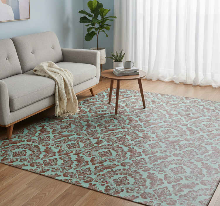 Tapis vinyle vintage ormesby hall arsenic - TenStickers