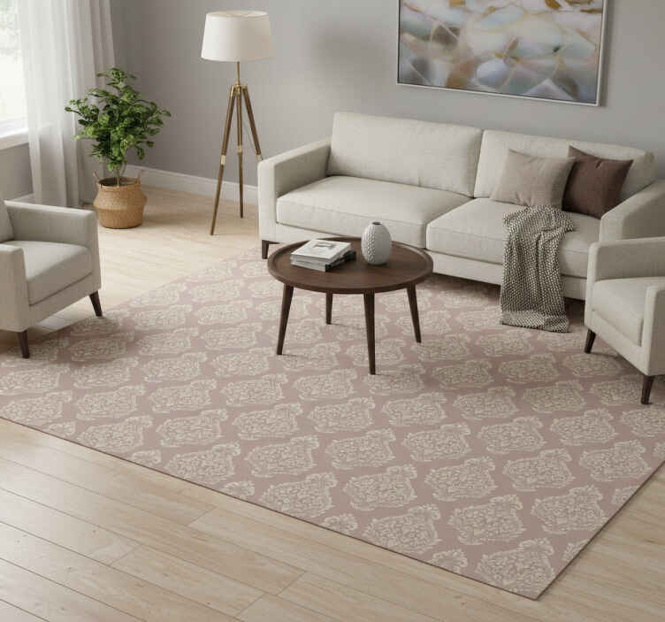 Tapis vinyle vintage sandycombe lodge - TenStickers